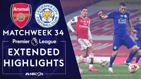 arsenal vs leicester highlights